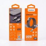 Dekkin DK-CB225 Super Fast 60W TYPE-C to TYPE-C Charging Cable