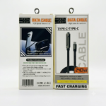 240W Ultra-Fast Charging Type-C to C Cable with Built-in Foldable Phone Holder Stand