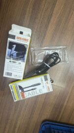 240W Ultra-Fast Charging Type-C to C Cable with Built-in Foldable Phone Holder Stand - Image 2