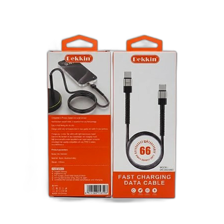 Dekkin DK-CB240a Liquid Silicone Fast Charging Cable (USB to Type-C)
